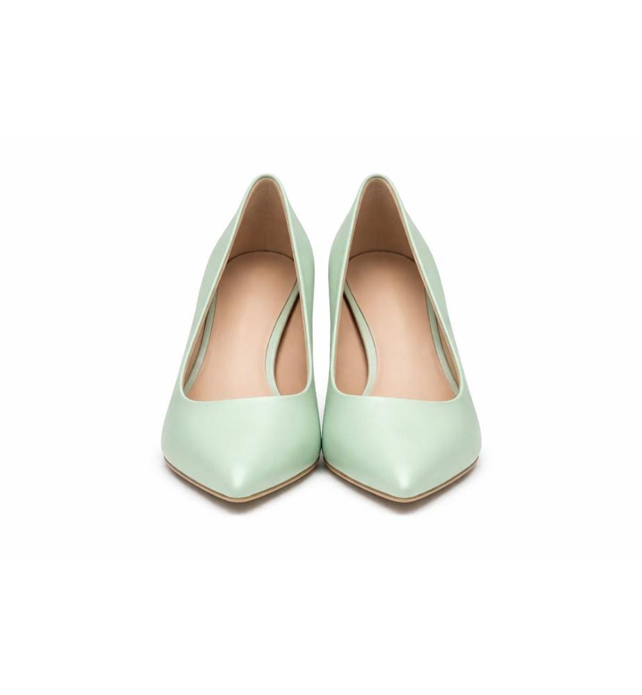 Chaussures habillées en cuir - Vert