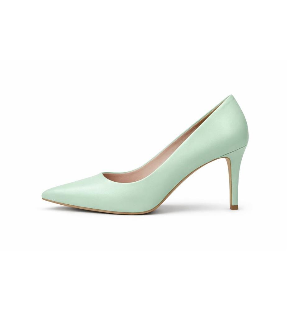 Chaussures habillées en cuir - Vert