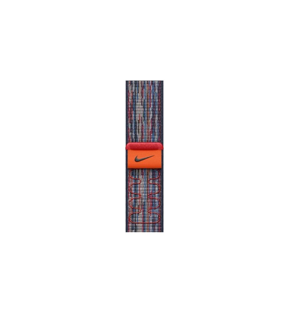 APPLE - Nike Sport Loop 42 mm Blau/Rot