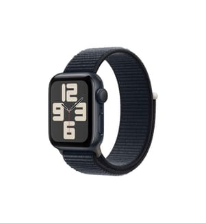 APPLE - Watch SE 2024 40 mm GPS Alu Sport Loop Mitternacht