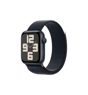 APPLE - Watch SE 2024 44 mm GPS Alu Sport Loop Mitternacht