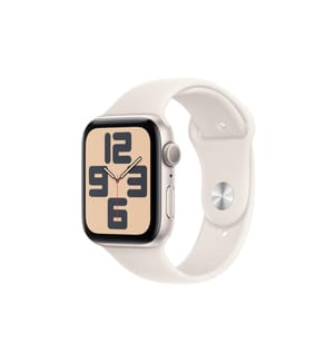APPLE - Watch SE 2024 44 mm GPS Starlight Sport Band S/M
