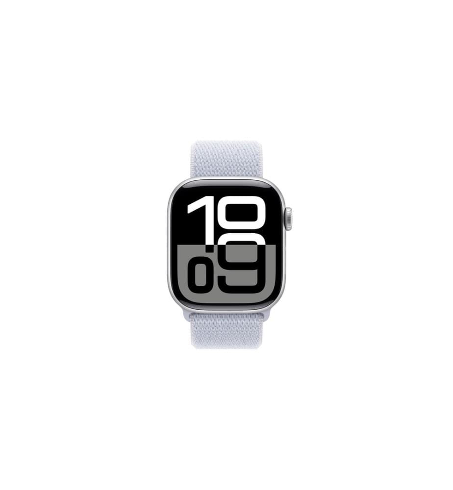 APPLE - Watch Series 10 42 mm Alu Silber Loop Blau
