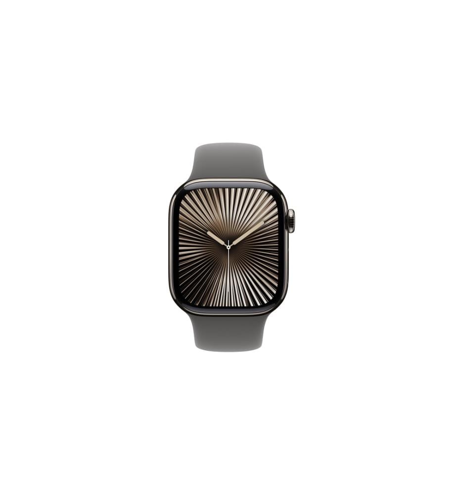 APPLE - Watch Series 10 42 mm LTE Titanium Stone Grey Sport M/L
