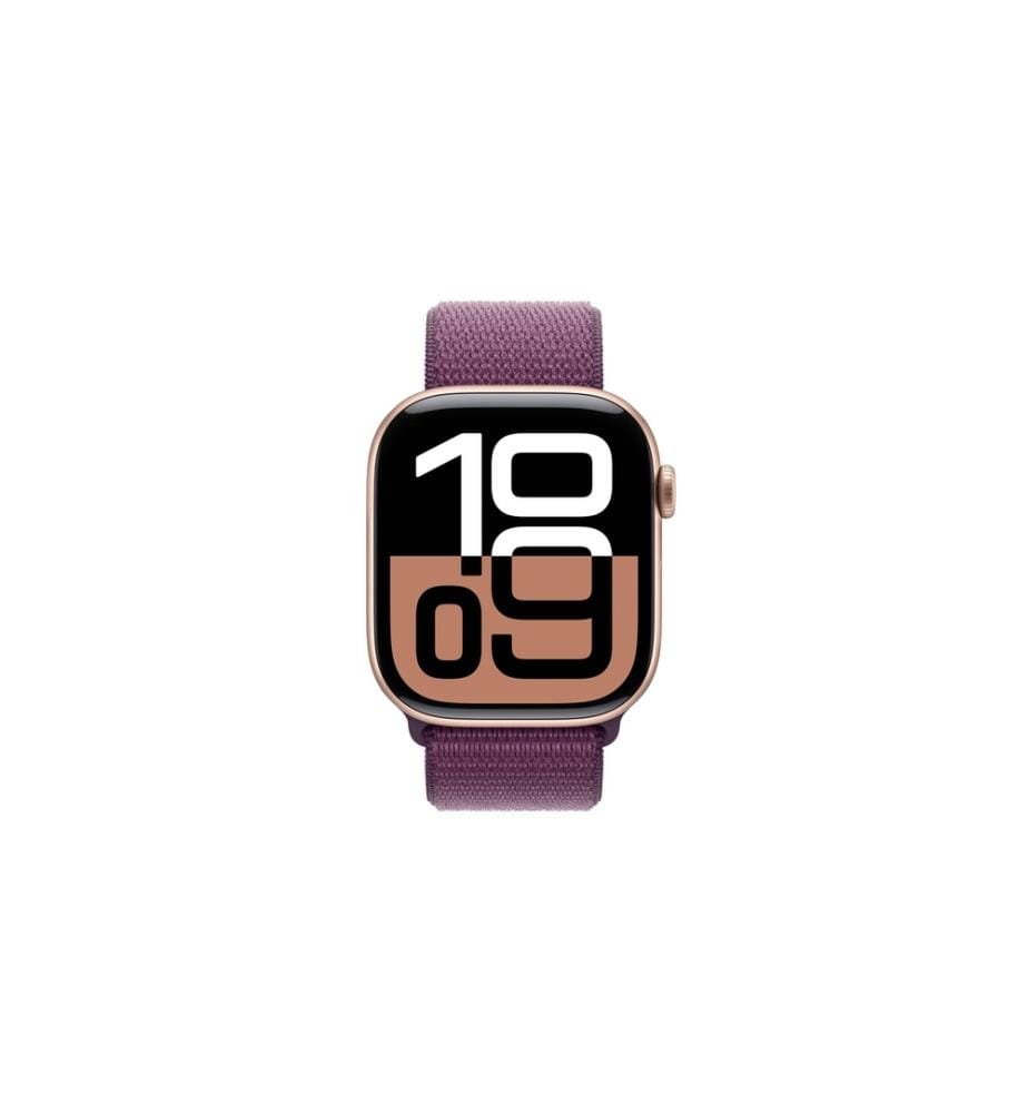 APPLE - Watch Series 10 46 mm LTE Alu Roségold Loop Plum