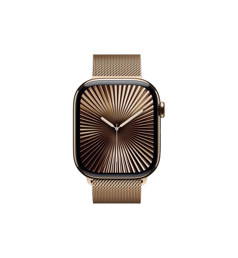 APPLE - Watch Series 10 46 mm LTE Titanium Gold Loop Milanese M/L