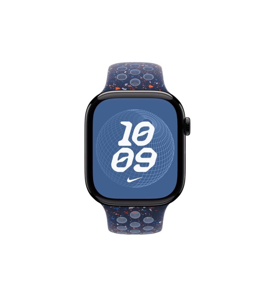 APPLE - Bande Nike Sport 46 mm Blue Ribbon S/M