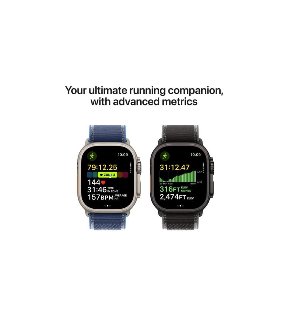 APPLE - Watch Ultra 3 Natural Titanium Blue Ocean Band