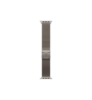APPLE - Titanium Milanese Loop 49 mm Natural Medium