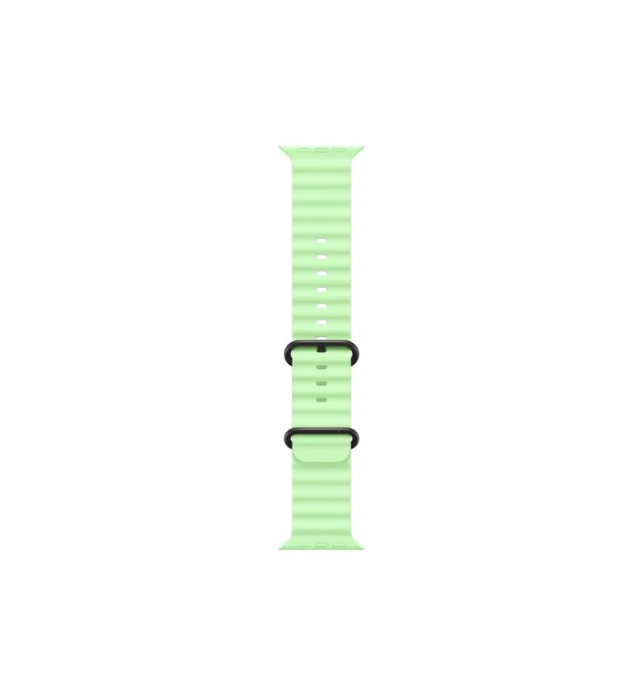 APPLE - Ocean Band 49 mm Neon Green Black Titanium