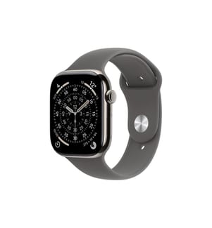 Apple Watch Series 11 42 mm LTE Nat Titanium Stone Grey Sport M/L