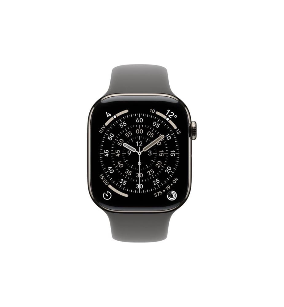 Apple Watch Series 11 42 mm LTE Nat Titanium Stone Grey Sport M/L