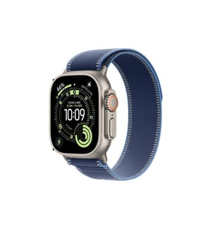 Apple Watch Ultra 3 Natural Titanium Blue/Bright Trail Loop M/L
