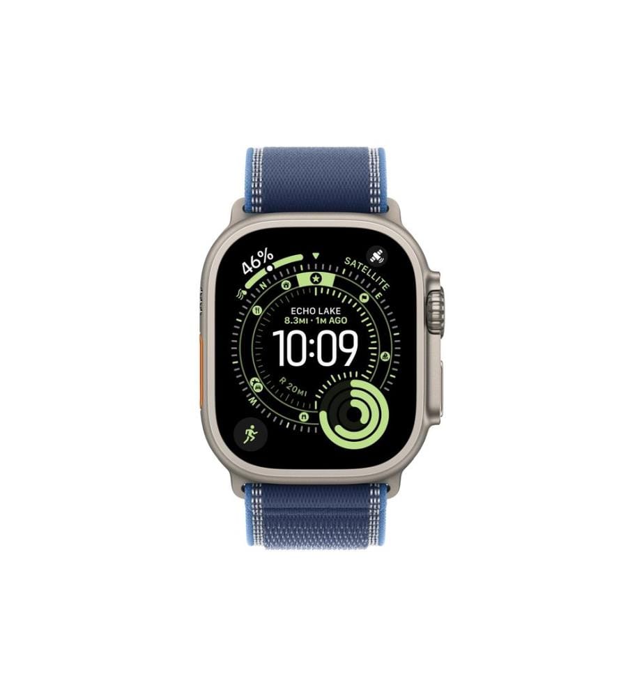Apple Watch Ultra 3 Natural Titanium Blue/Bright Trail Loop M/L