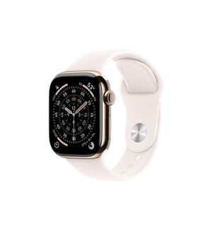 Apple Watch Series 11 42 mm LTE Gold Titanium Light Blush M/L