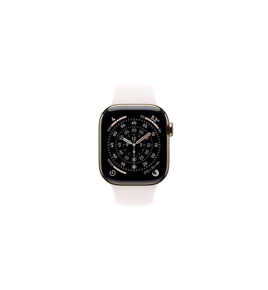 Apple Watch Series 11 42 mm LTE Or Titane Rose Clair M/L
