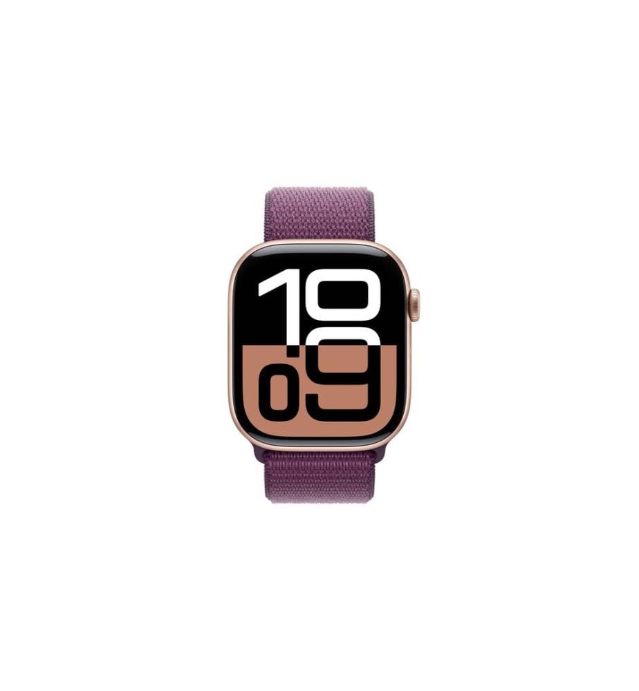 Apple Watch Series 10 46 mm Alluminio Oro rosa Loop Prugna