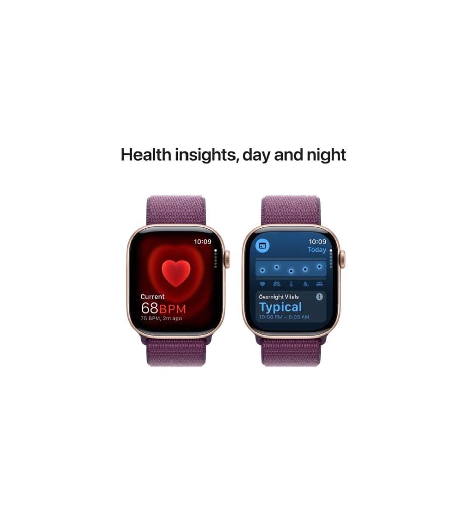 Apple Watch Series 10 46 mm Alluminio Oro rosa Loop Prugna