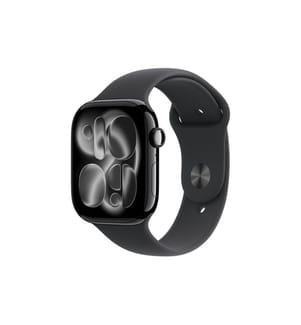 Apple Watch Series 11 46 mm GPS Jet Black Alu Sport Band M/L