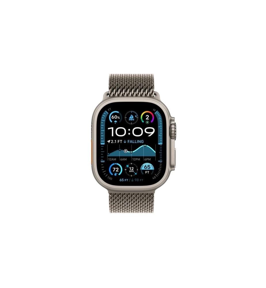 Apple Watch Ultra 2 Natural Titanium Milanese Loop Natural L