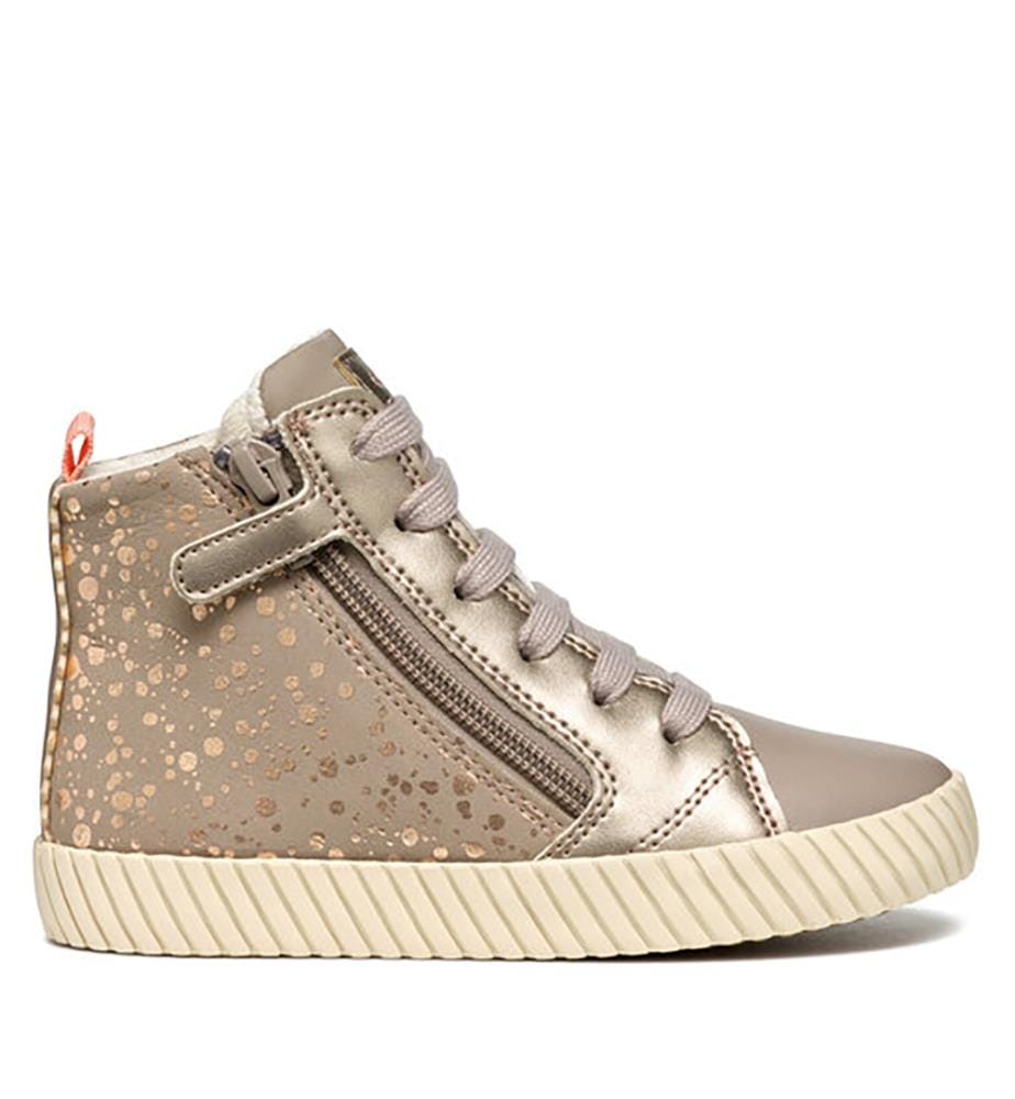 Mirroless Sneakers - Hellbraun und Gold