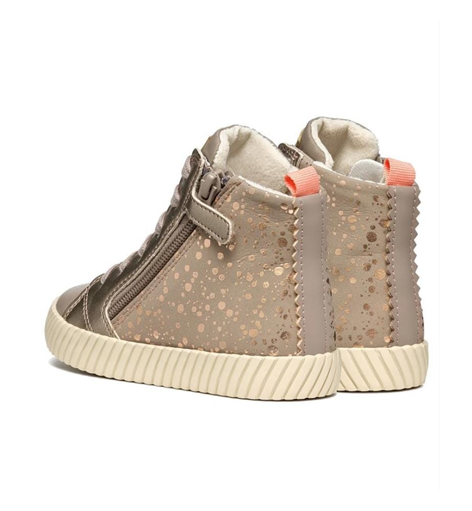 Mirroless Sneakers - Hellbraun und Gold