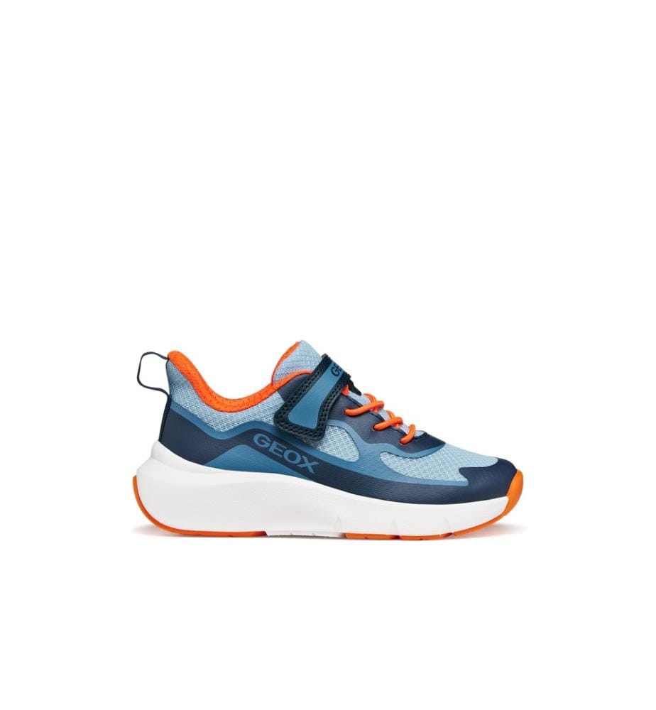 Baskets Pro Ran - Bleu Marine & Orange