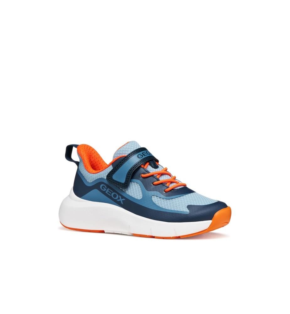Baskets Pro Ran - Bleu Marine & Orange