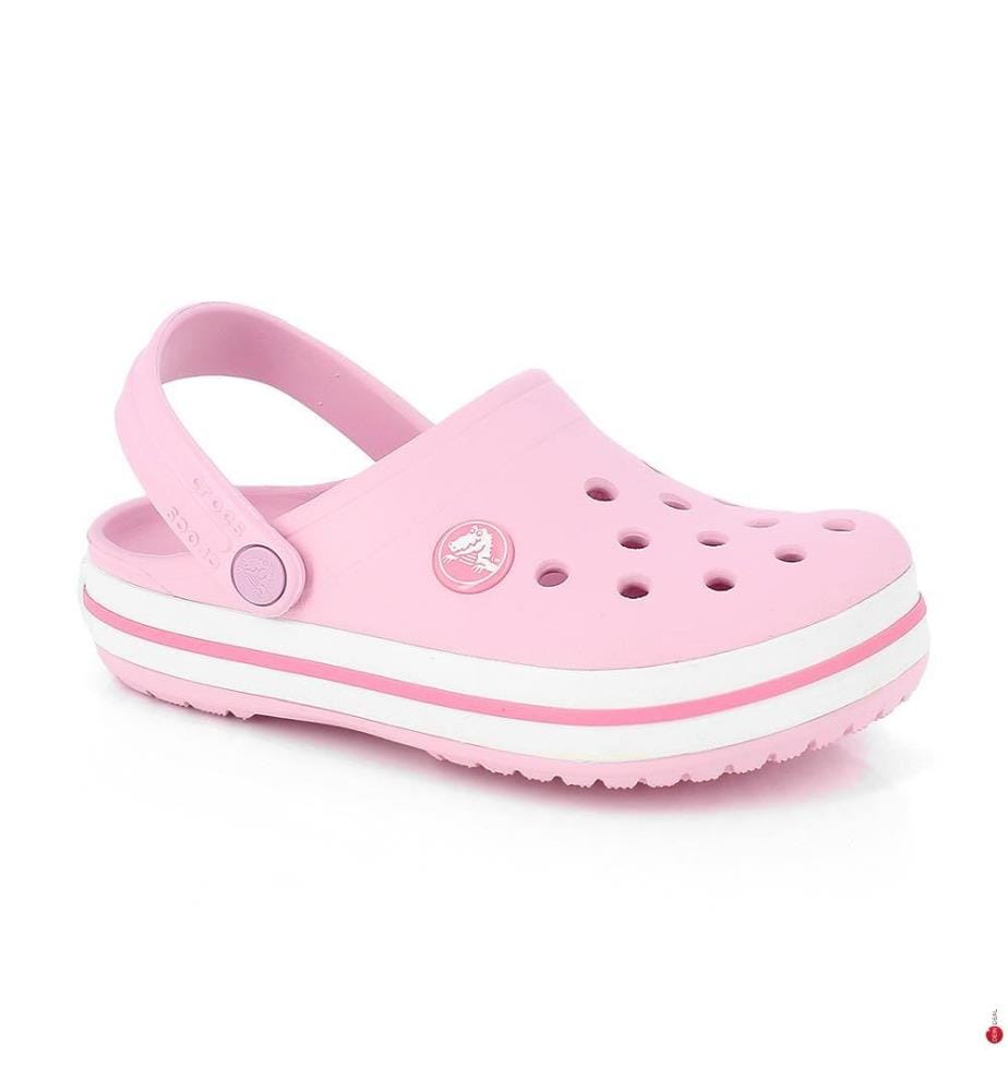 Clogs Crocband - Rosa und Weiss