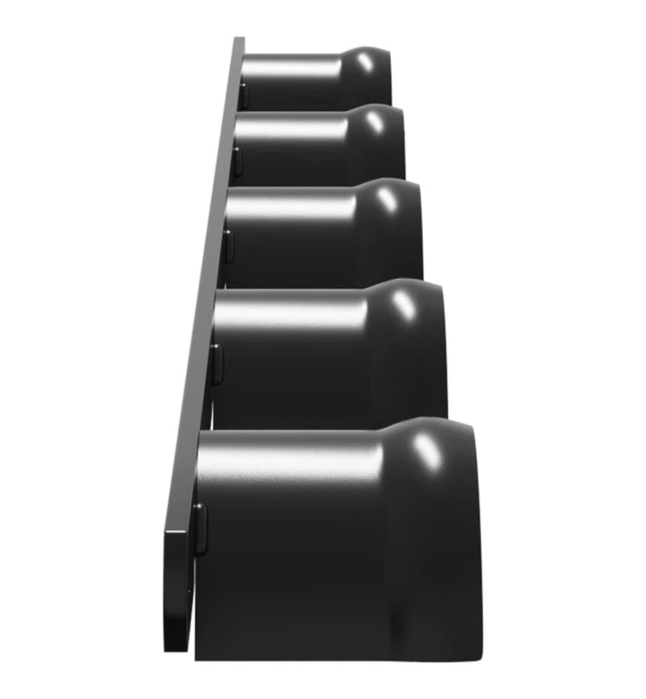 Trensenhalter für 5 Trensen Schwarz Eisen
