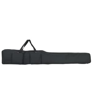 Angelrutentasche Schwarz 150 cm Oxford-Gewebe