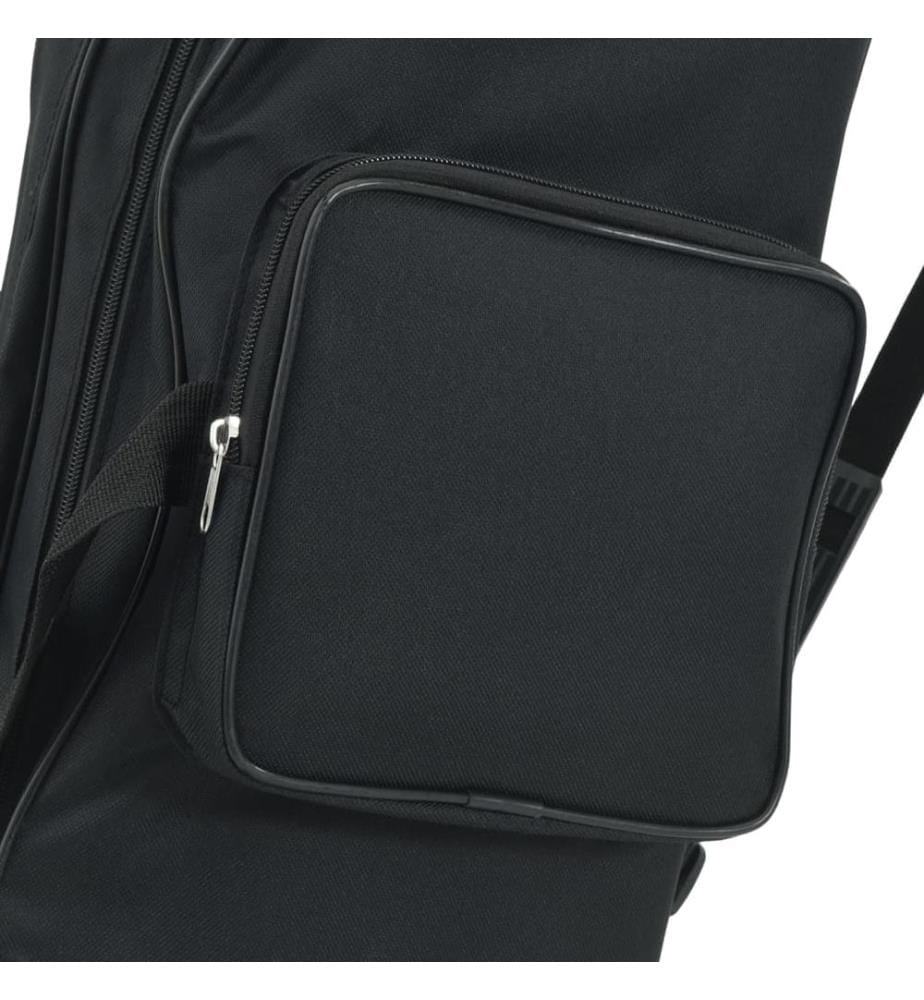 Angelrutentasche Schwarz 150 cm Oxford-Gewebe