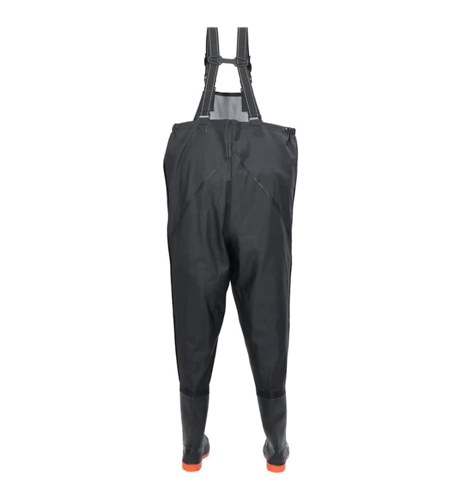 Wathose mit Stiefeln Schwarz Grösse 40