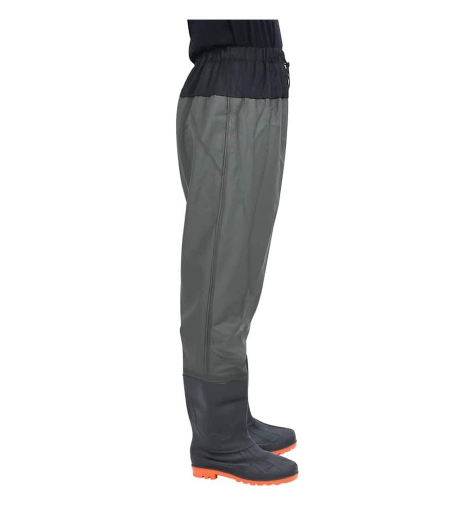 Cuissardes avec bottes vert foncé taille 41