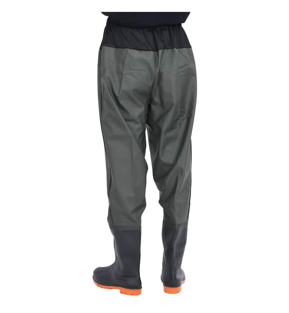 Cuissardes avec bottes vert foncé taille 41
