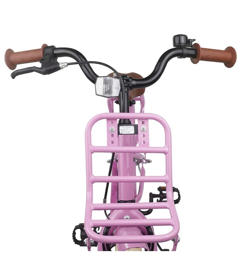 Vélo pour Enfants 18 Pouces pour les 5-7 ans Rose clair