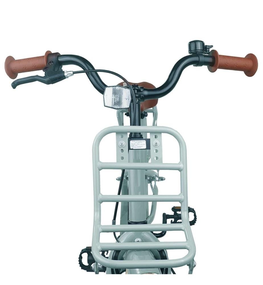 Kinderfahrrad 18 Zoll für 5-7 Jahre alt Hellgrün