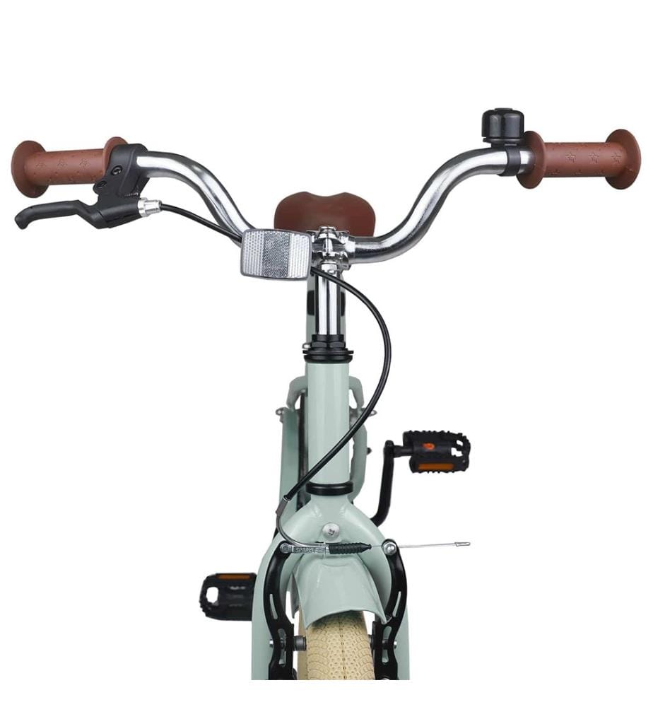 Vélo pour Enfants 18 Pouces pour les 5-7 ans Vert clair