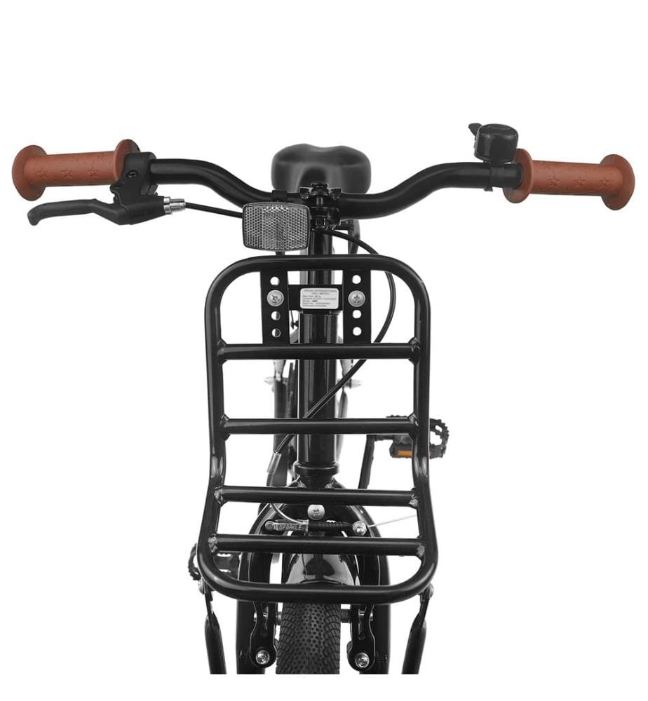 Kinderfahrrad 18 Zoll für 5-7 Jahre alt Schwarz