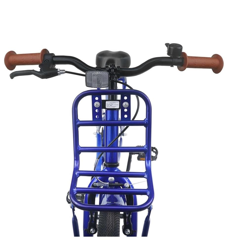 Vélo pour Enfants 18 Pouces pour les 5-7 ans Bleu foncé