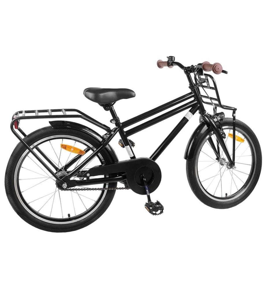 Vélo pour Enfants 18 Pouces pour les 5-7 ans Noir