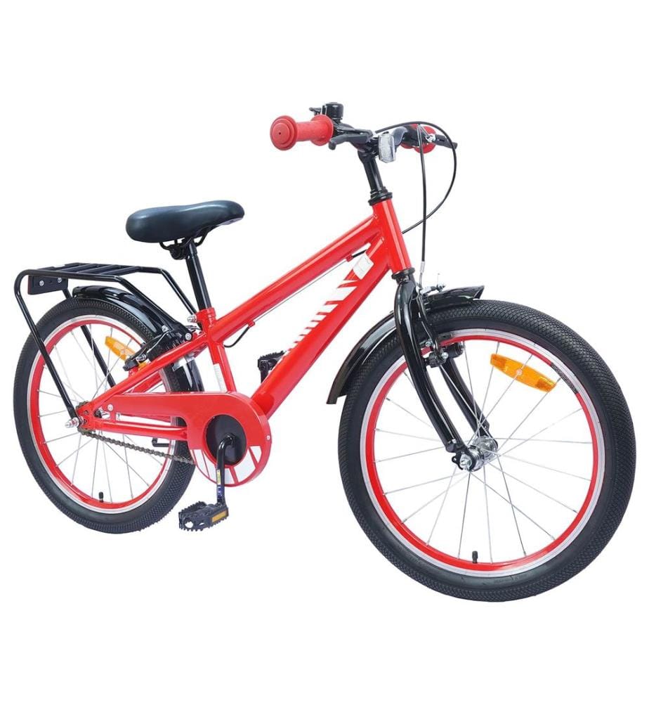 Vélo pour Enfants 18 Pouces pour les 5-7 ans Rouge