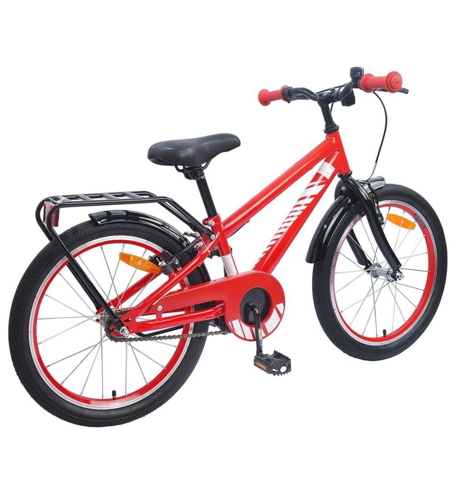 Vélo pour Enfants 18 Pouces pour les 5-7 ans Rouge