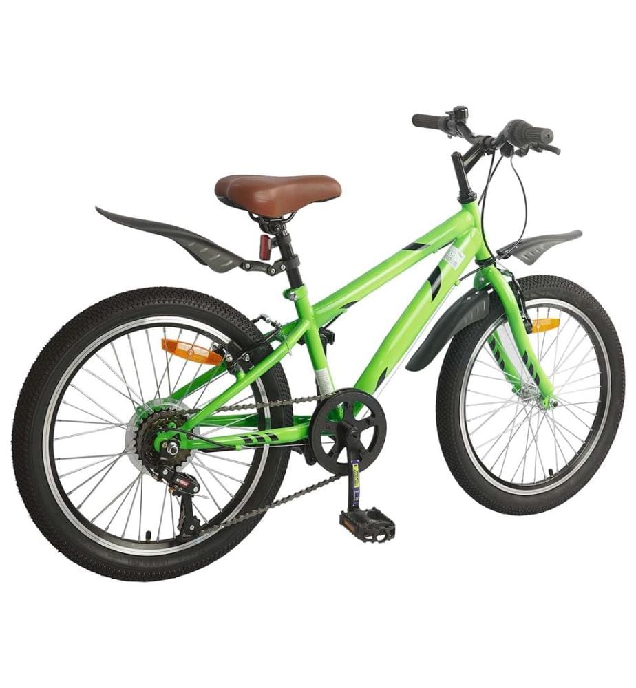 Kinderfahrrad 24 Zoll 6-Speed für 8-12 Jahre alt Grün