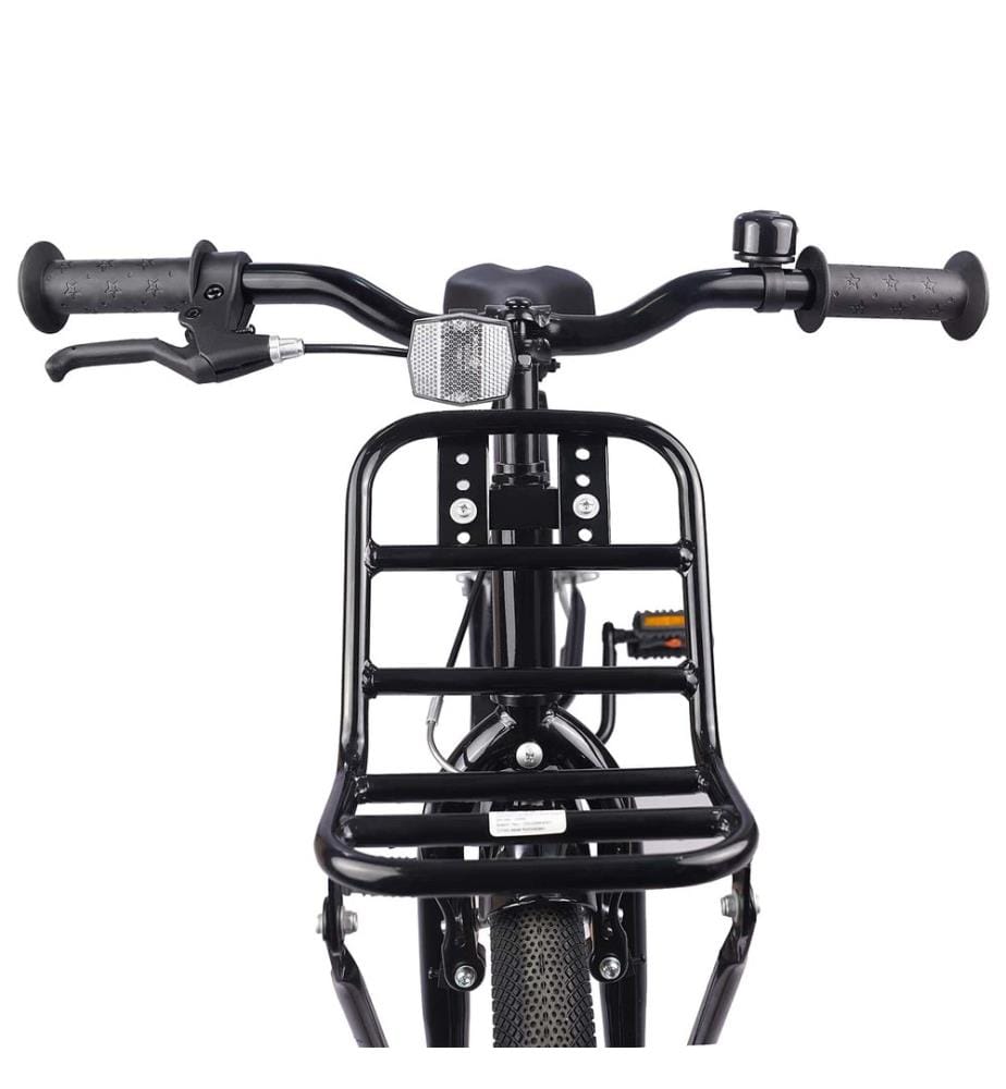 Vélo pour Enfants 18 Pouces pour les 5-7 ans Orange Noir