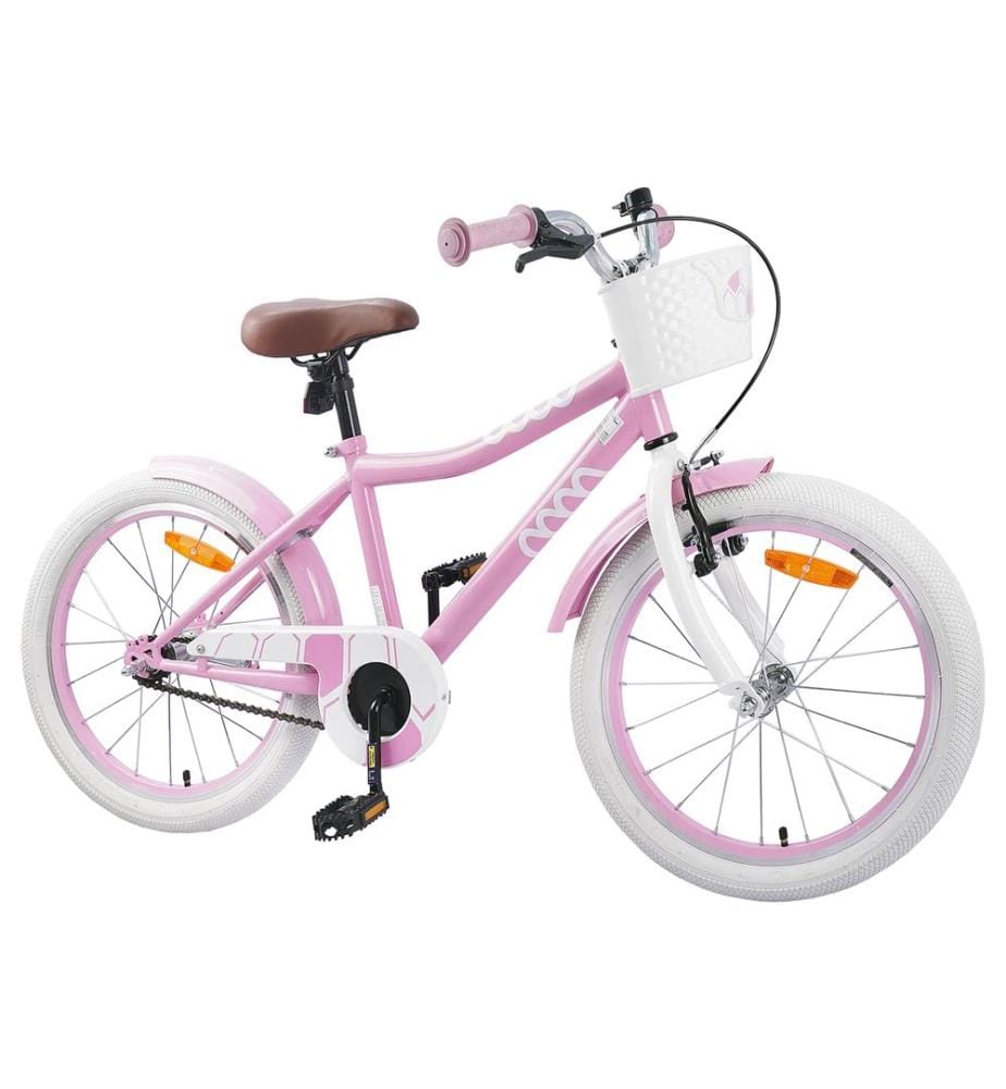 Vélo pour Enfants 18 Pouces pour les 5-7 ans Rose clair