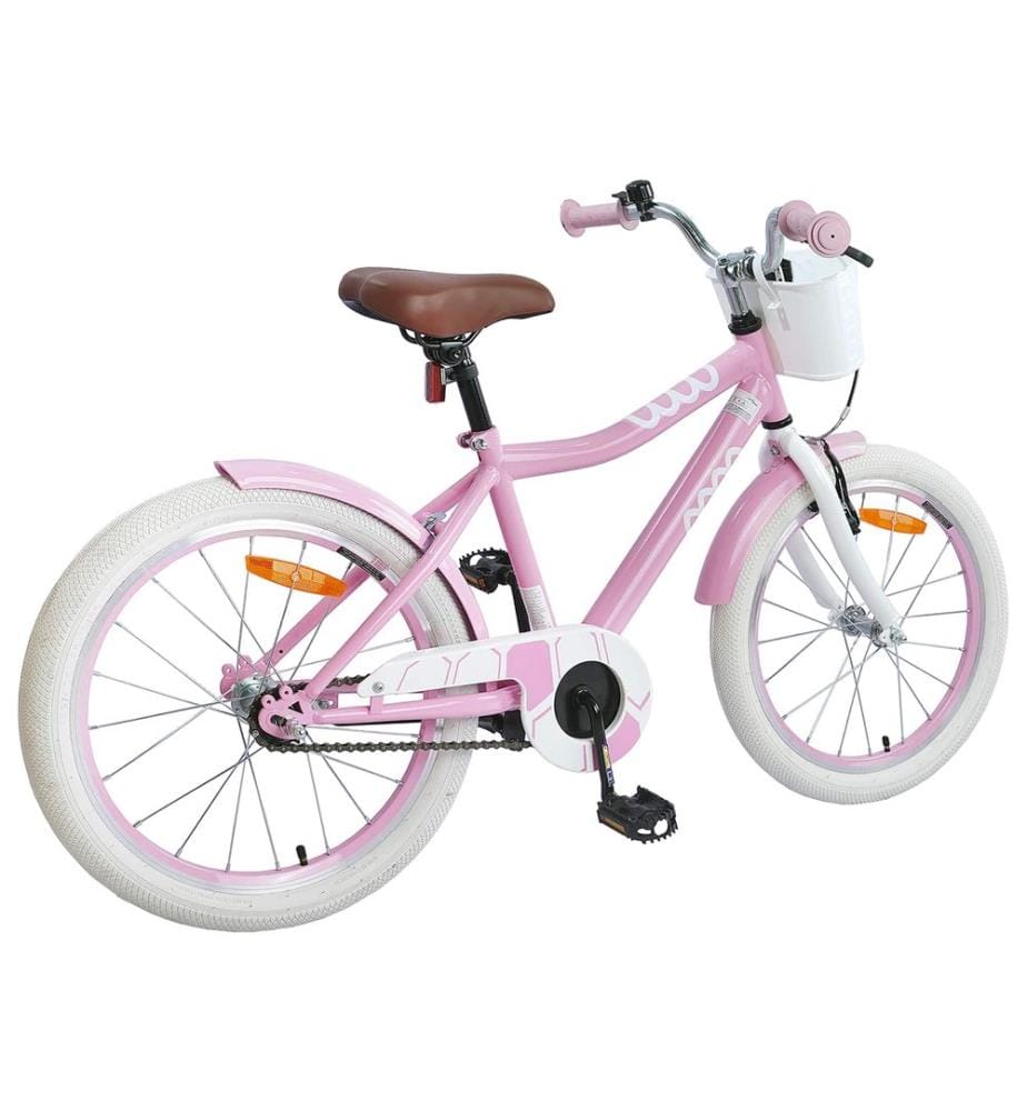 Vélo pour Enfants 18 Pouces pour les 5-7 ans Rose clair