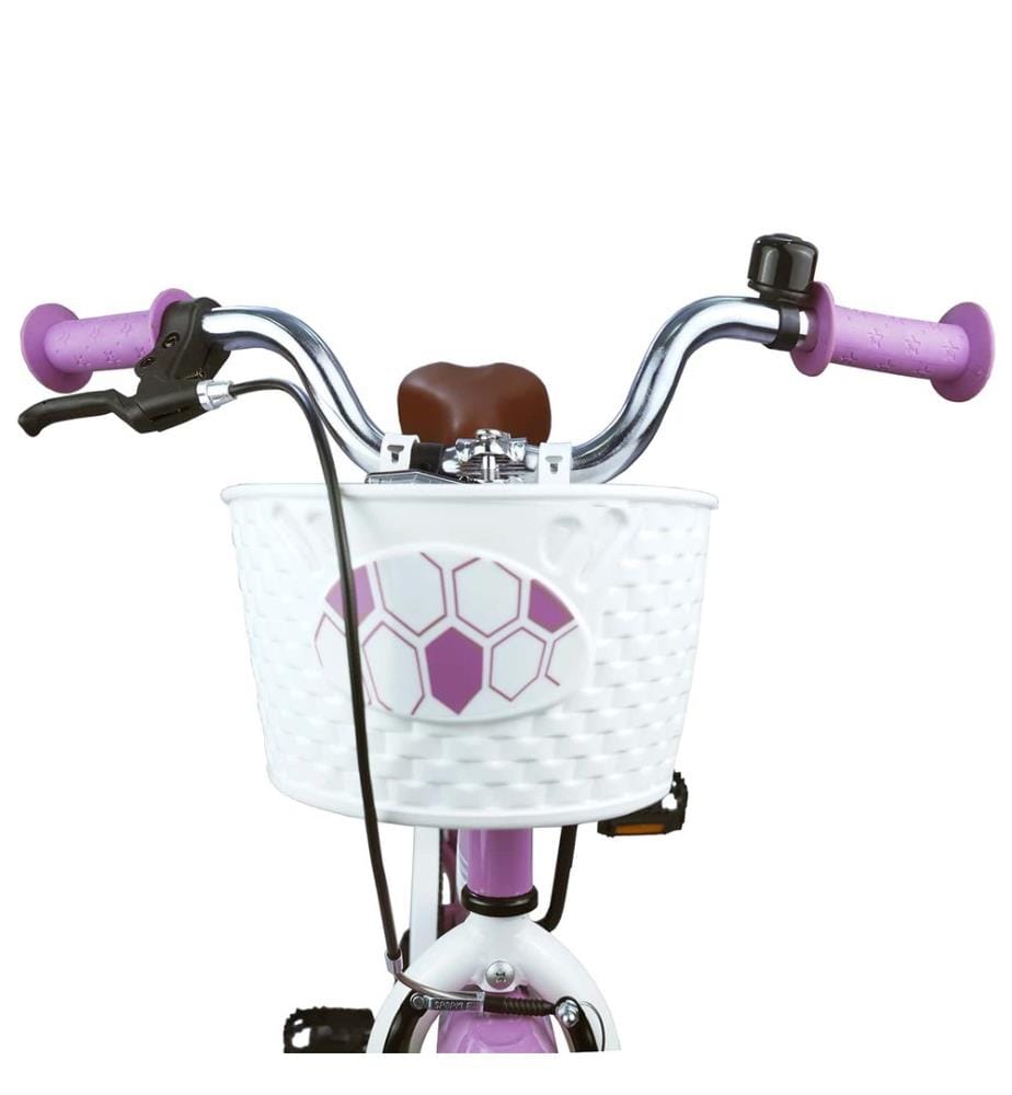 Kinderfahrrad 18 Zoll für 5-7 Jahre alt Lila