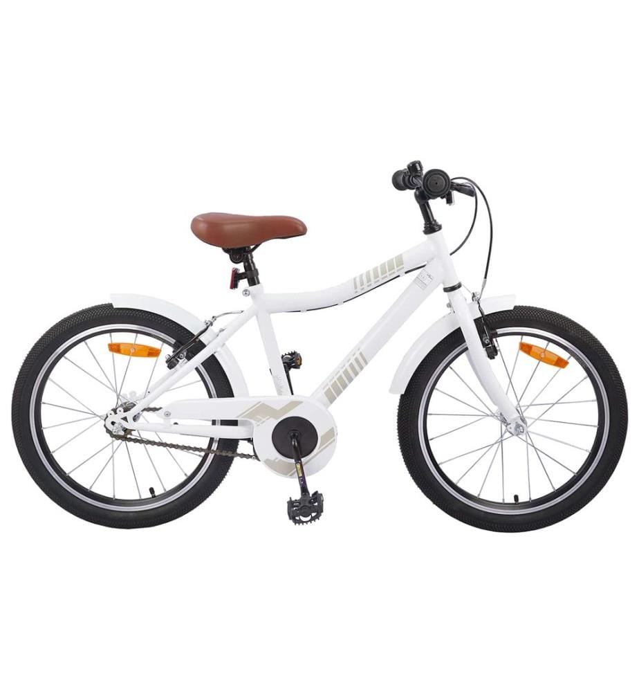 Kinderfahrrad 24 Zoll für 8-12 Jahre alt weiss