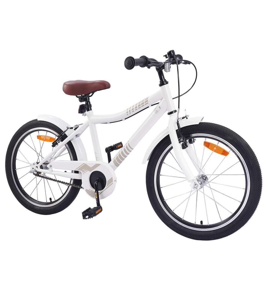 Kinderfahrrad 24 Zoll für 8-12 Jahre alt weiss